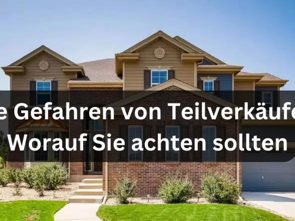 Die Gefahren von Teilverkäufen